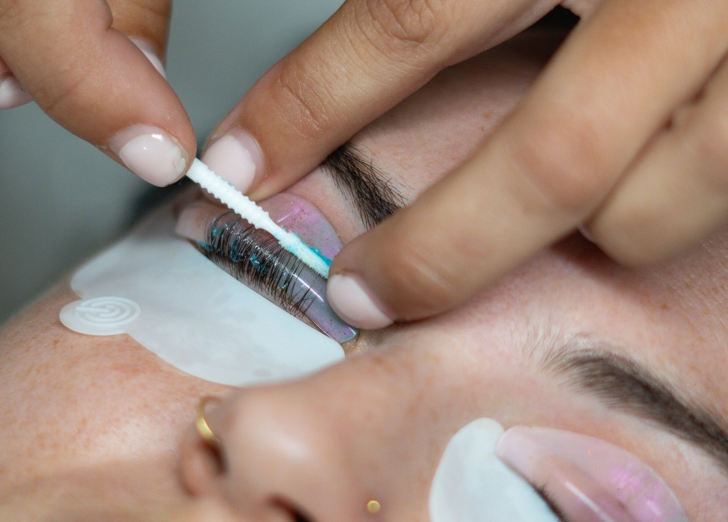 Lash lift treatment at Lust Beauty Bar, Redland Bay, Queensland, AU, enhancing natural lashes.