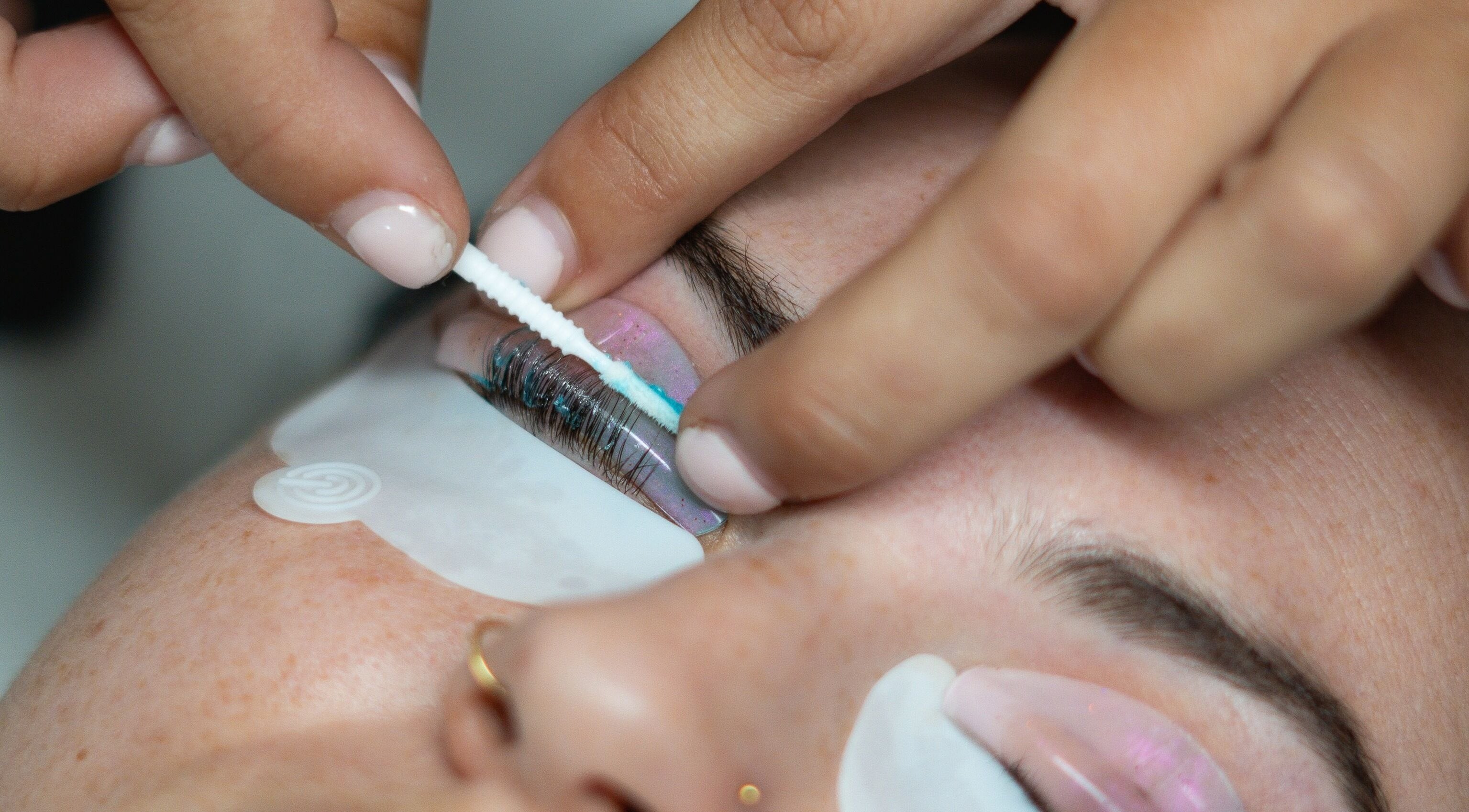 Lash lift treatment at Lust Beauty Bar, Redland Bay, Queensland, AU, enhancing natural lashes.