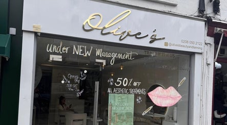 Front facade of Olive's Beauty & Tanning - Chislehurst, located in Chislehurst, England, GB under new management.