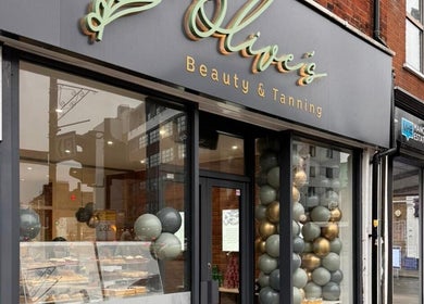 Front exterior of Olive's Beauty & Tanning - Beckenham, showcasing modern design in Beckenham, England, GB.