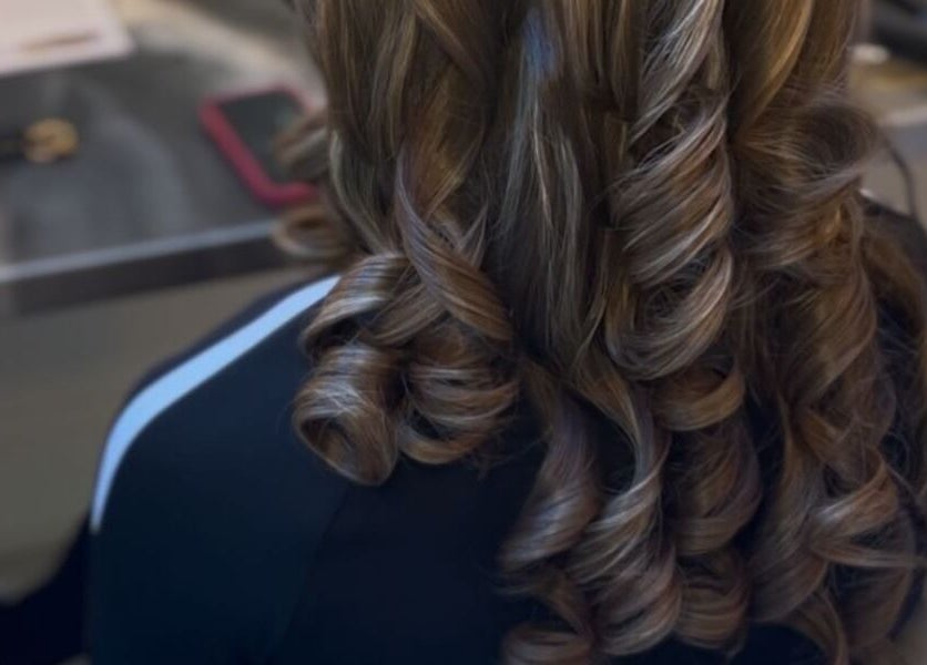 Elegant curls hairstyling at Olive's Beauty & Tanning - Beckenham, Beckenham, England, GB.