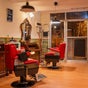 Vitrine Tradicional Barber - Carrer de la Diputació 22, L'eixample, Barcelona, Catalunya