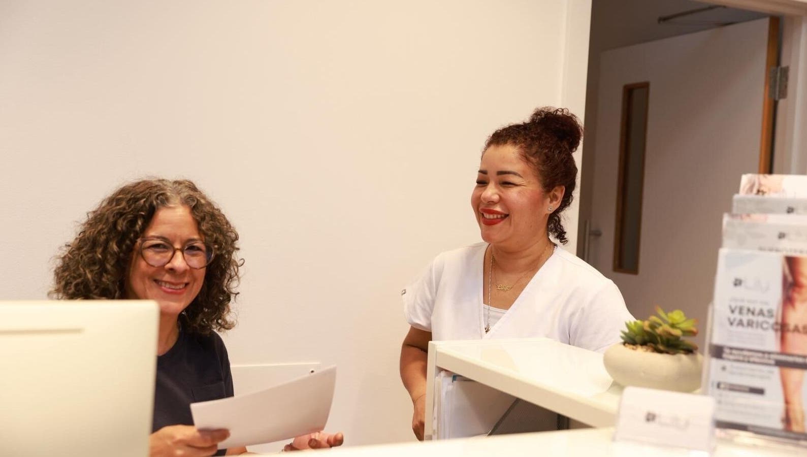 Warm welcome at Lily Aesthetic and Medical Group, London, England, GB reception area.