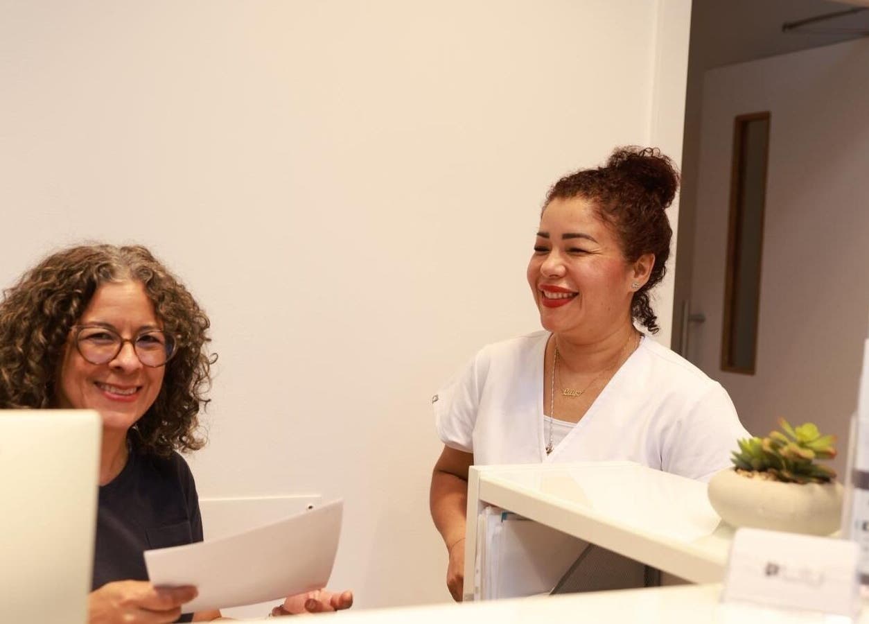 Warm welcome at Lily Aesthetic and Medical Group, London, England, GB reception area.