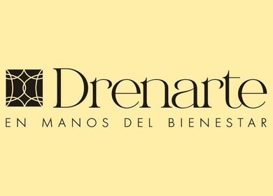 Logotipo de Drenarte en fondo amarillo, Panamá, Provincia De Panamá, PA.