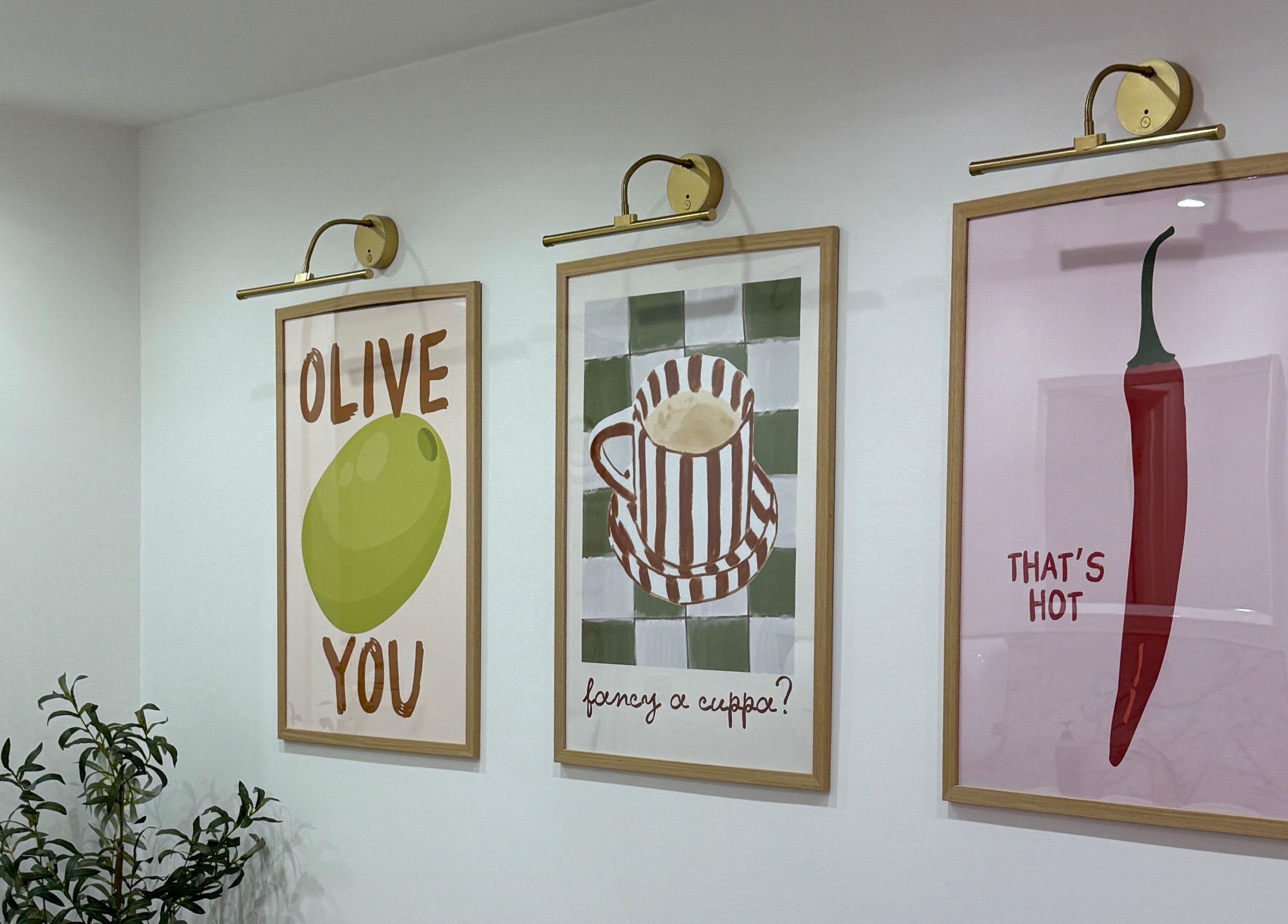 Decorative art at Lulabells Bristol, featuring playful illustrations on a wall in Bristol, England, GB.