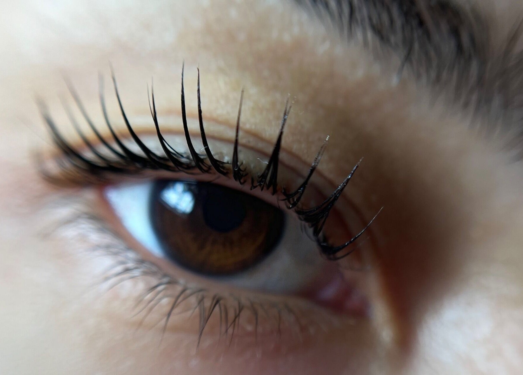 Close-up de pestanas bem cuidadas em Studio VC Beauty, Braga, Braga, PT.