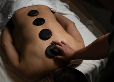 Hot stone massage at Aurora Spa I أورورا سبا, Riyadh, Riyadh Province, SA provides ultimate relaxation.