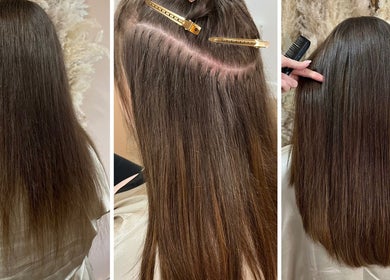 Goddess Rising Hair Extensions showcases expert hair transformations in Belper, England, GB.