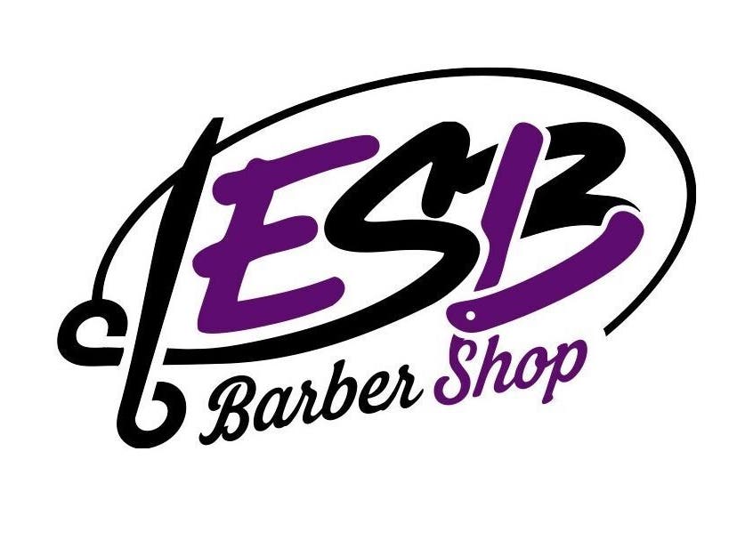 Logotipo de Barbería Estudio ESB en Salinas, Departamento De Canelones, UY, con diseño elegante.