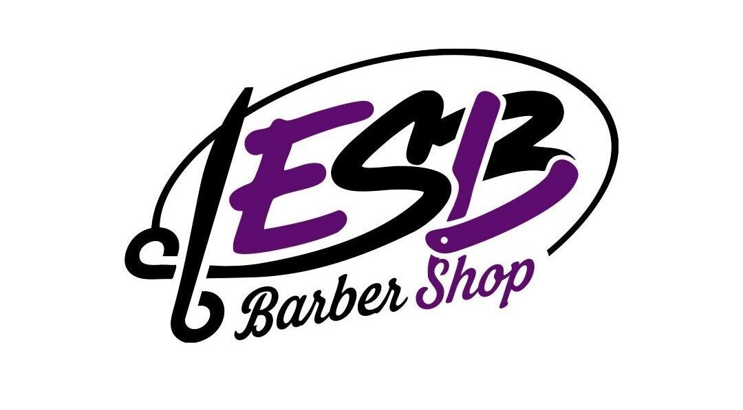 Logotipo de Barbería Estudio ESB en Salinas, Departamento De Canelones, UY, con diseño elegante.