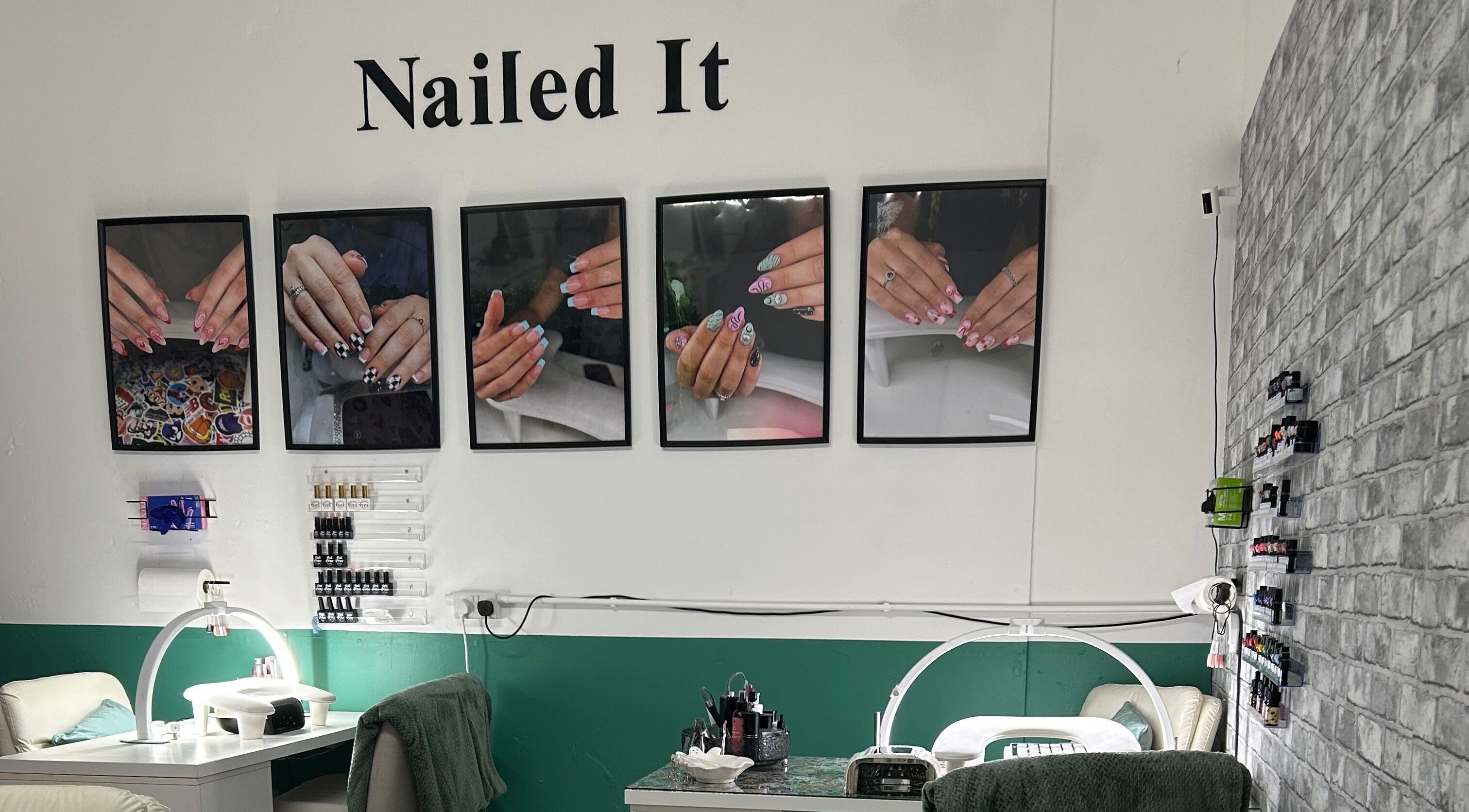 Nailed It features trendy nail art displays in Camborne, England, GB.