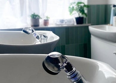 Modern hair wash sinks at Emma-Jane Hair @ Salt & Co, Dublin 2, County Dublin, IE.