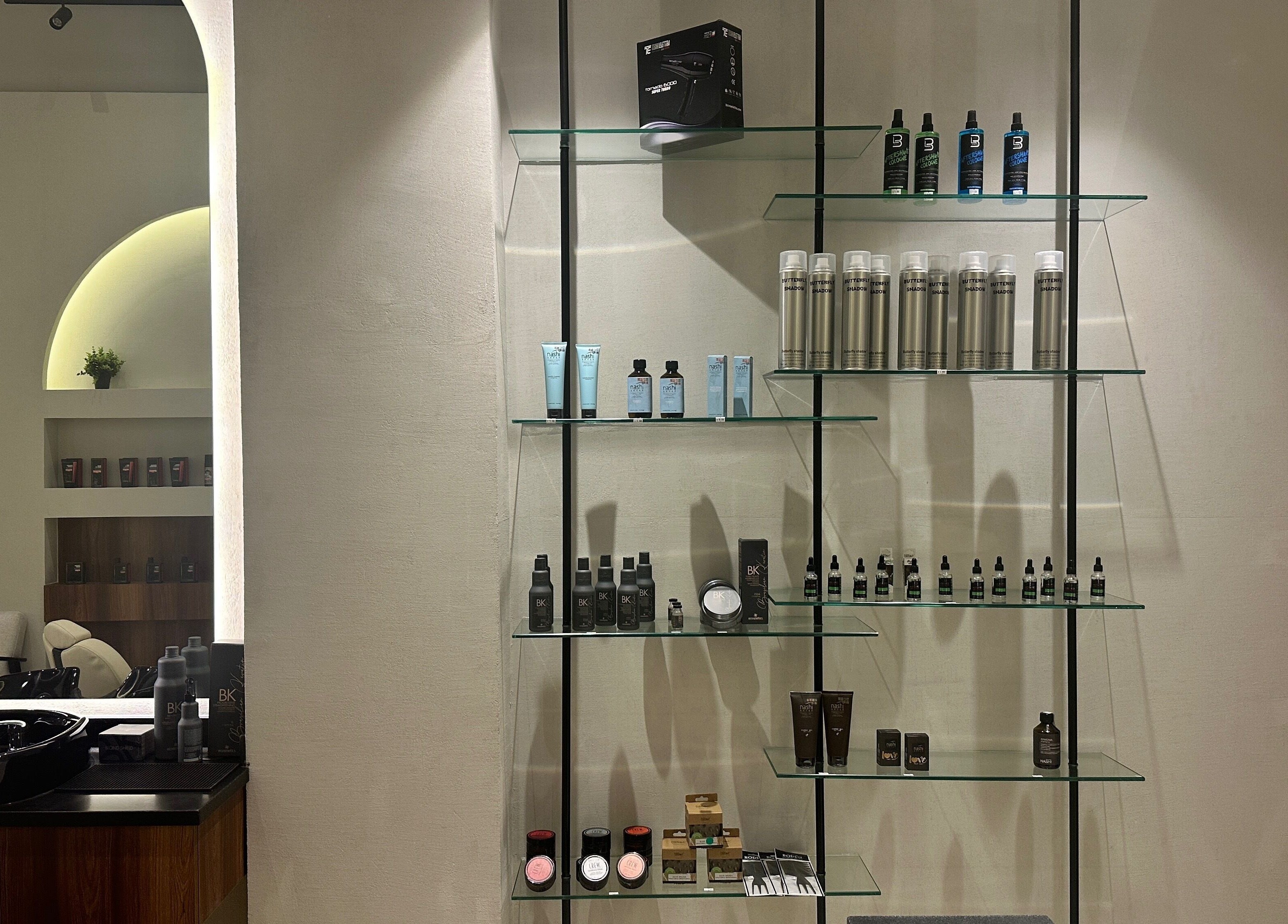 Milli Trims product display at Saar, Al-muḥāfaẓat Aš-šamālīyah, BH featuring premium hair products.