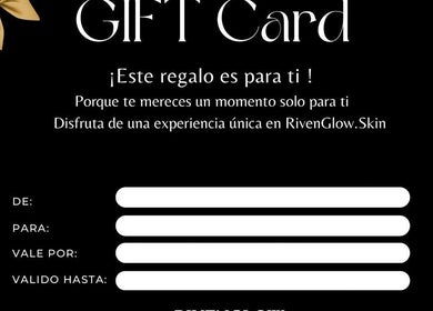 Tarjeta regalo RivenGlow para experiencias únicas en Vitacura, Región Metropolitana, CL.