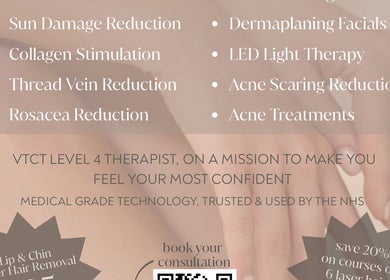 Laser Day Skin Clinic services include sun damage and acne treatments in Liversedge, England, GB.