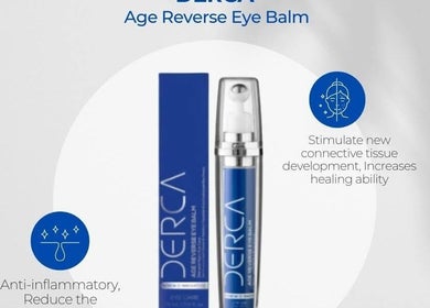 Age Reverse Eye Balm from Habitual Beauty, Cape Town, Western Cape, ZA promotes healing and reduces inflammation.