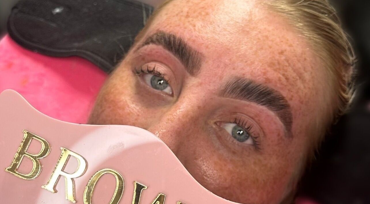 Eyebrow beauty treatment at Brows By Bailey, Bristol, England, GB, showcasing expertly shaped brows.