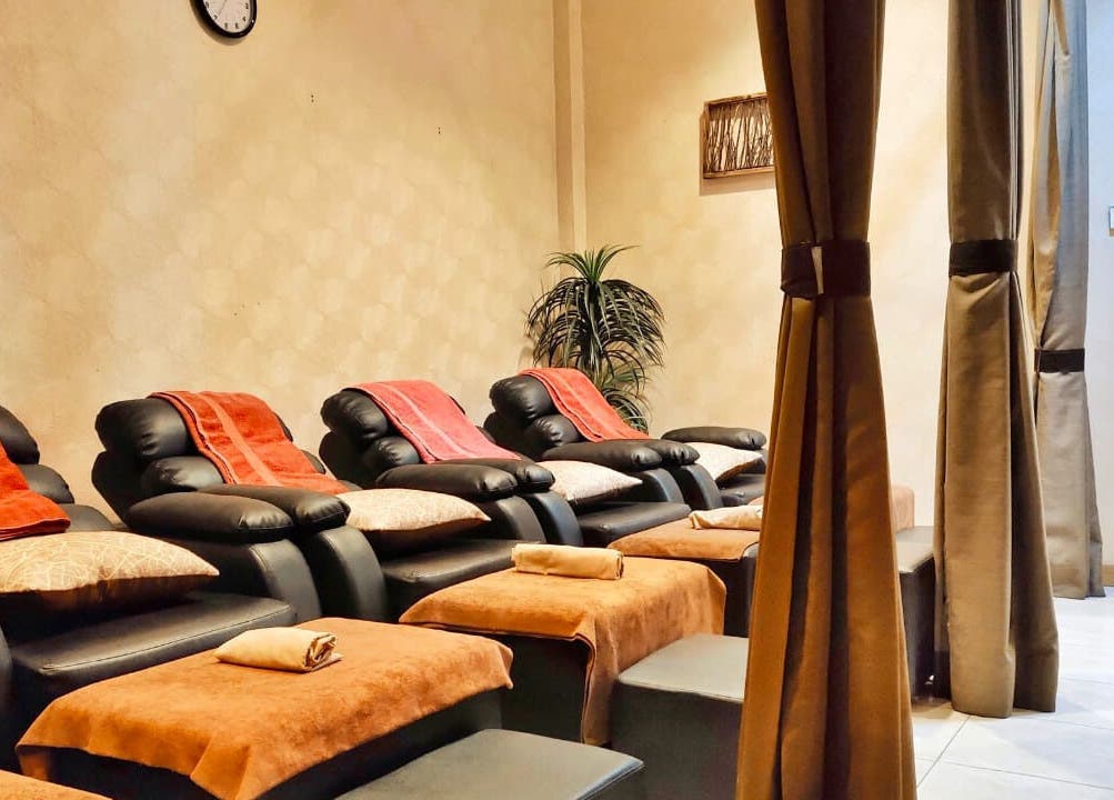 Massage chairs at Massage Central in Kepulauan Riau, Kepulauan Riau, ID offer comfort and relaxation.