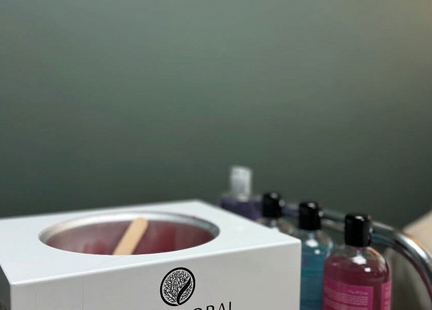 Essential waxing tools at Elite Intimate Waxing in Ruddington, England, GB, showcasing a modern, clean setup.