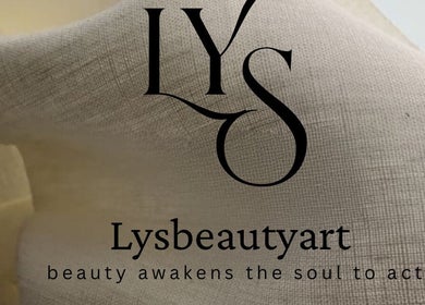 Lys logo with text 'beauty awakens the soul to act' on a fabric background in Seremban, Negeri Sembilan, MY.