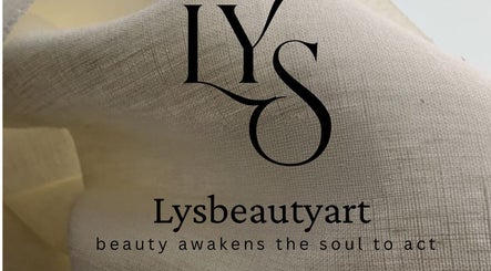 Lys logo with text 'beauty awakens the soul to act' on a fabric background in Seremban, Negeri Sembilan, MY.