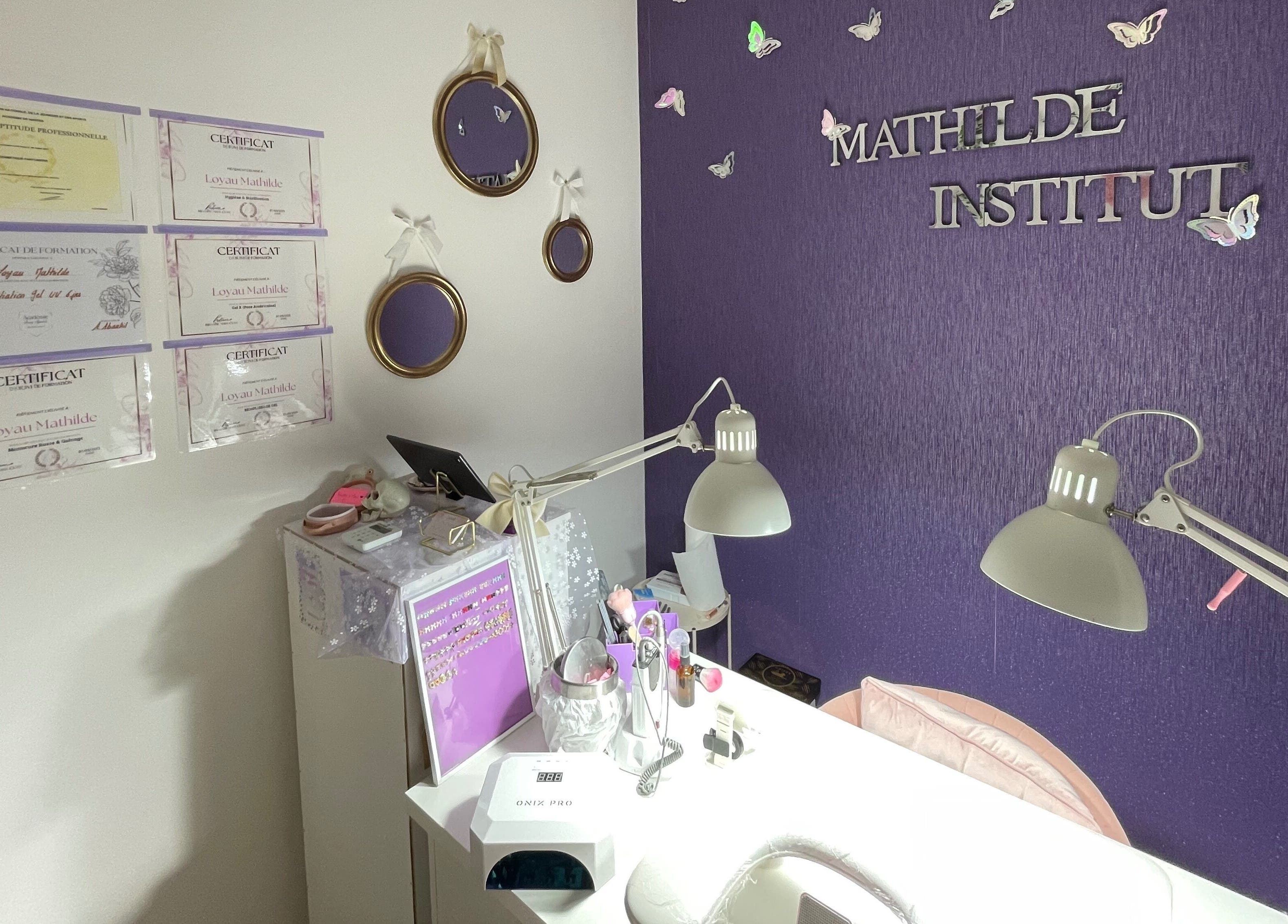 Espace de beauté du Mathilde Institut à Le Mans, Pays De La Loire, FR avec décorations élégantes.