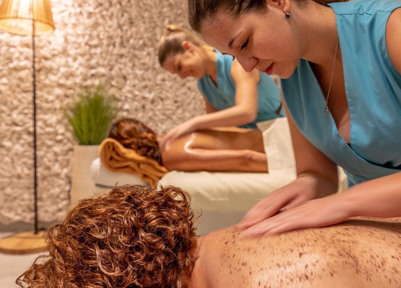 Relaxing massage at SPA VIVA Cala Mesquida Resort & Spa, Cala Mesquida, Illes Balears, ES, enhancing tranquility.