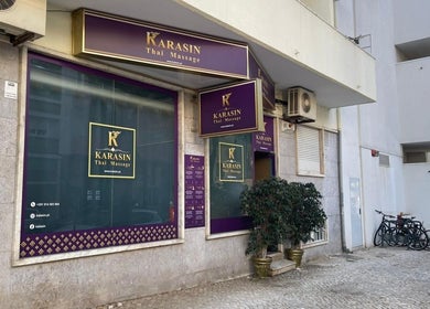 Exterior of Kalasin Thai Massage Algés in Algés, Lisboa, PT featuring its modern signage.