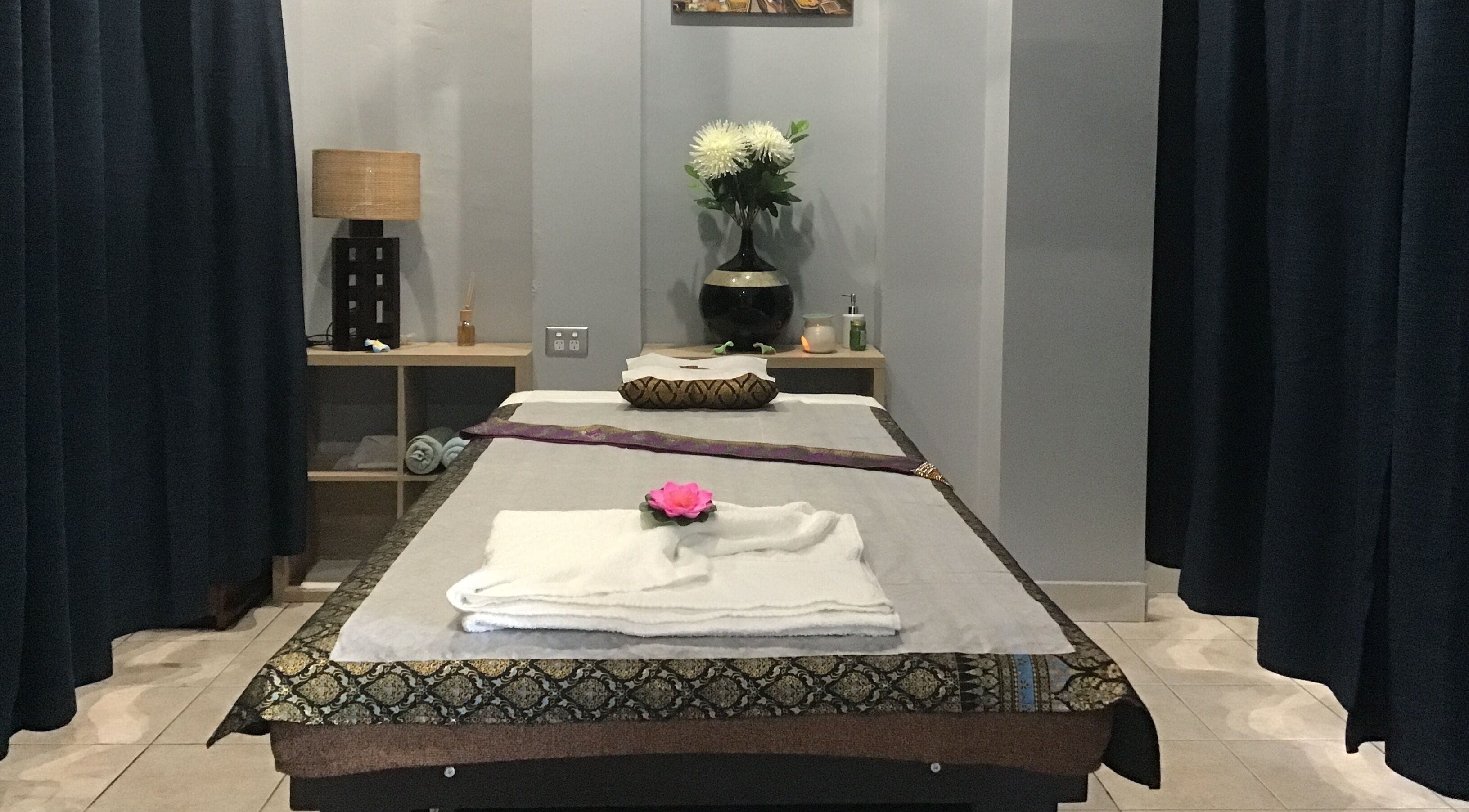 Relax Thai massage room at Windang with a tranquil setup in Windang, New South Wales, AU.