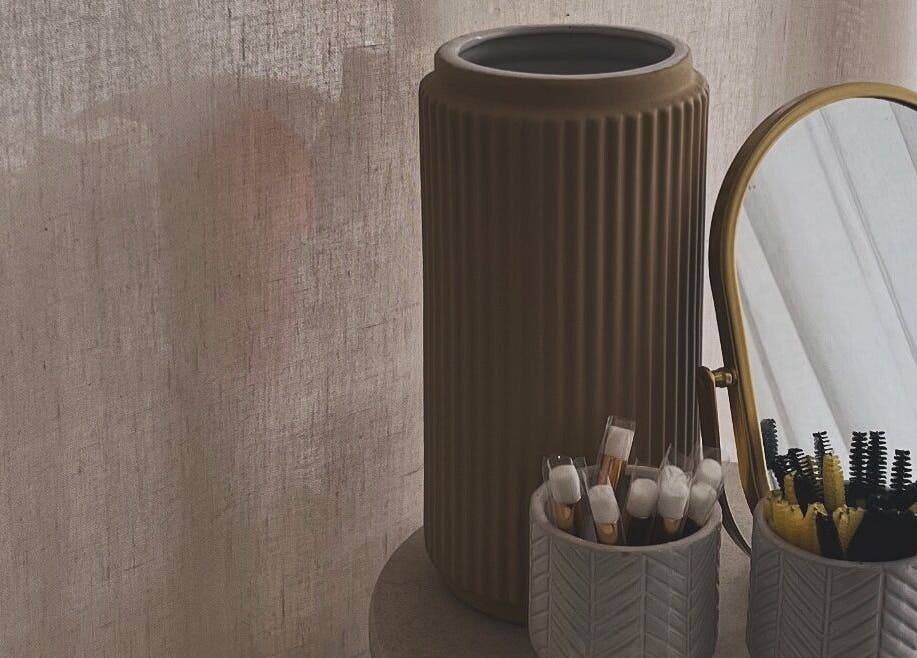 Elegant beauty tools at The Lash Lounge by Lizzy, Engadine, New South Wales, AU.