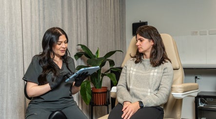Professional consultation at Bespoke Aesthetics by Sammy, Melbourne, Victoria, AU, enhancing client wellness.