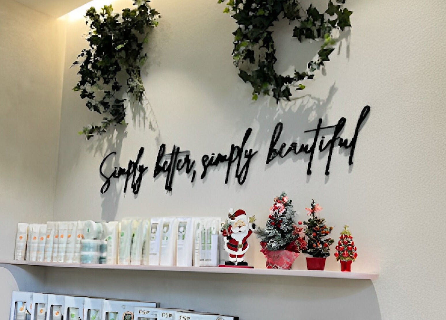 Stylish product display and decor at Milash Studio Merrylands, Merrylands, New South Wales, AU.