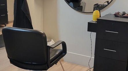 Elegant styling chair at Everyday Elegance Spa in West Jordan, Utah, US reflects modern salon decor.