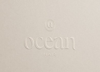 Logotipo moderno en relieve de Ocean Hair en Cabo Rojo, Cabo Rojo, PR.