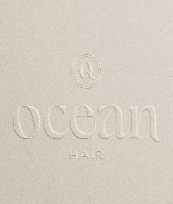 Logotipo moderno en relieve de Ocean Hair en Cabo Rojo, Cabo Rojo, PR.