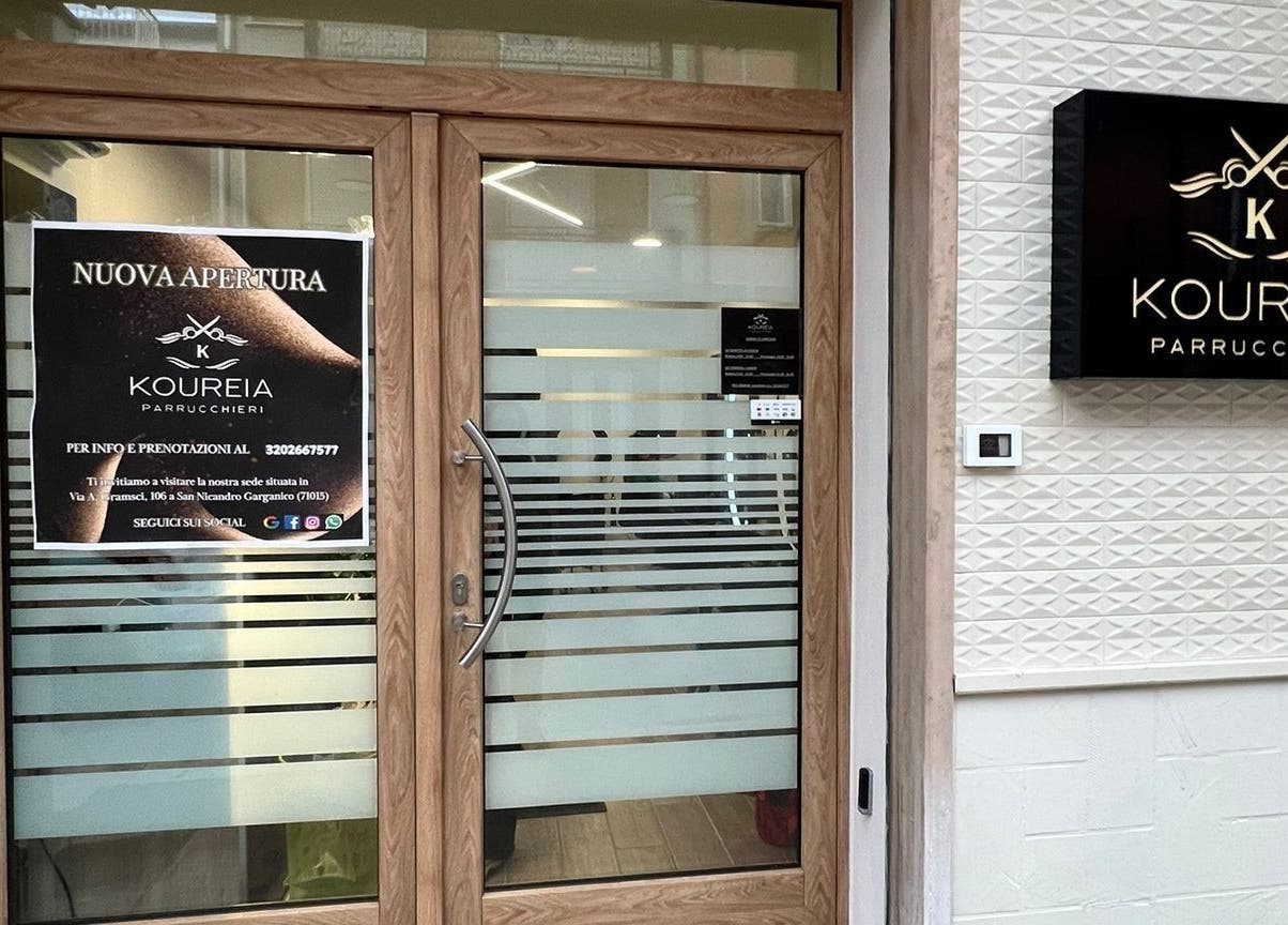 Ingresso di KOUREIA PARRUCCHIERI DI GRAMONE ANNA MARIA a San Nicandro Garganico, Puglia, IT.