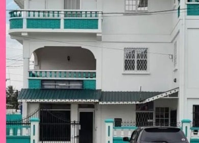 Front view of Sam’s Creation, Georgetown, Demerara-mahaica, GY showcasing stylish architecture.