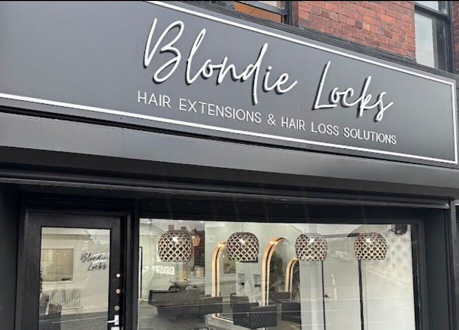 Front view of beautaylarae salon located in Wallsend, England, GB with stylish signage.