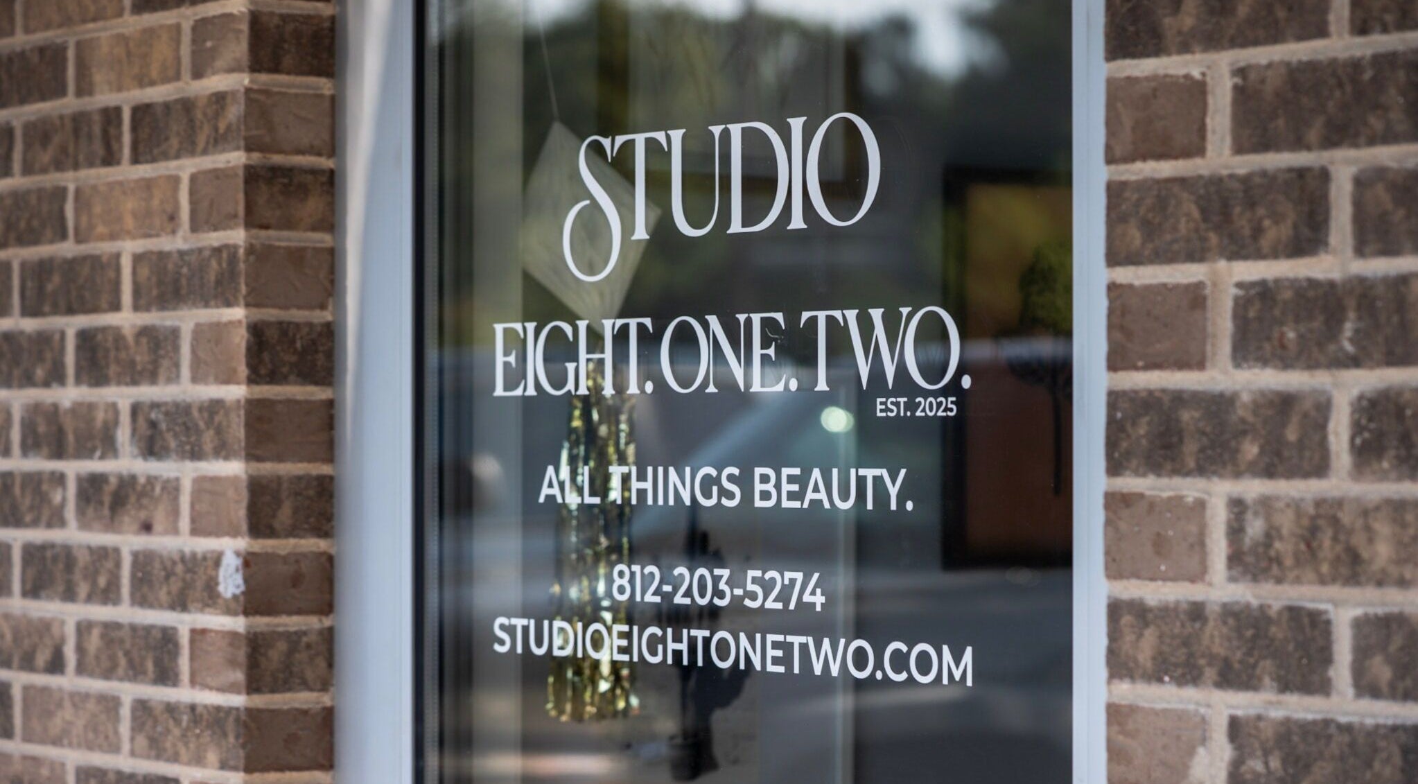 Entrance of Emily Pendley - Esthetician studio in West Baden Springs, Indiana, US.