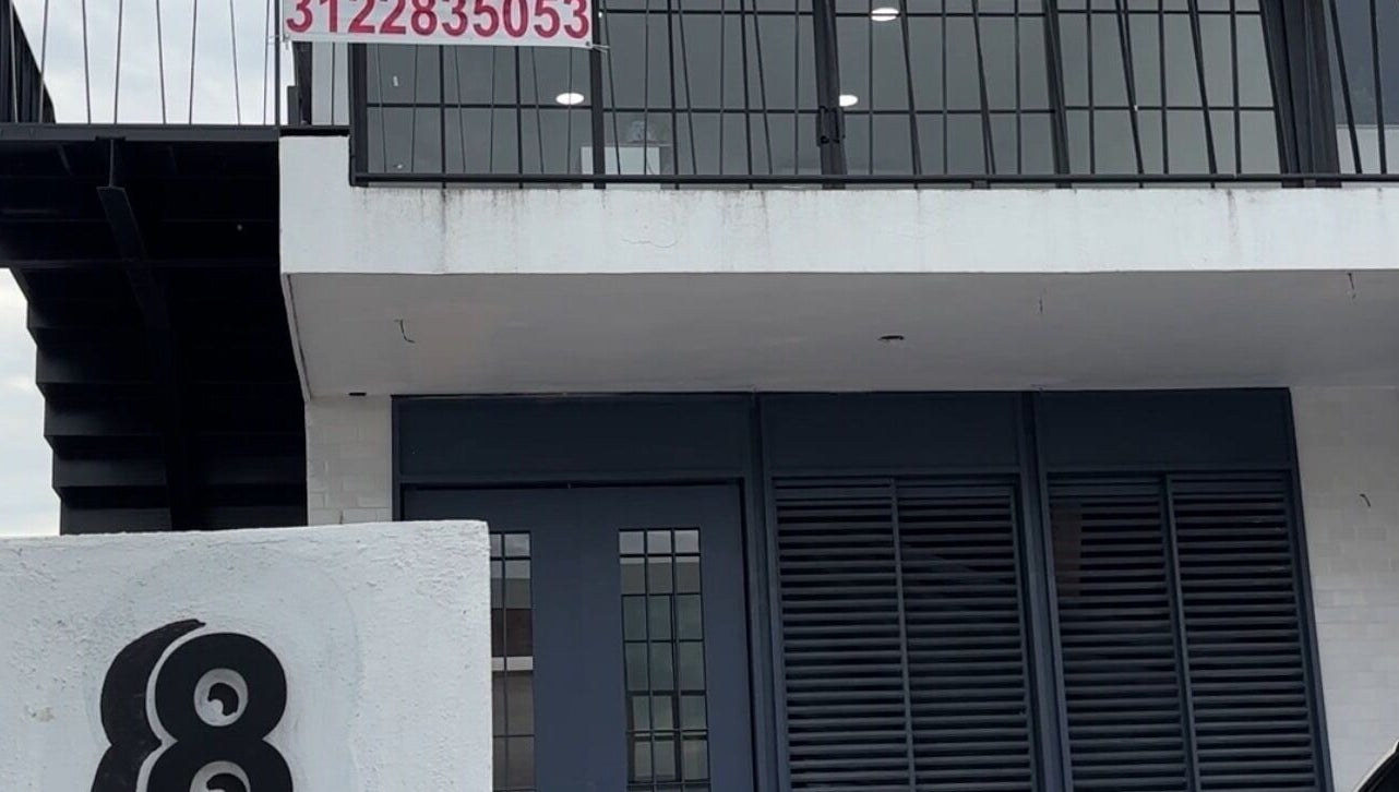 Entrada del salón Uñas pies y más Real De Caná en Ciudad De Villa De Álvarez, Colima, MX.