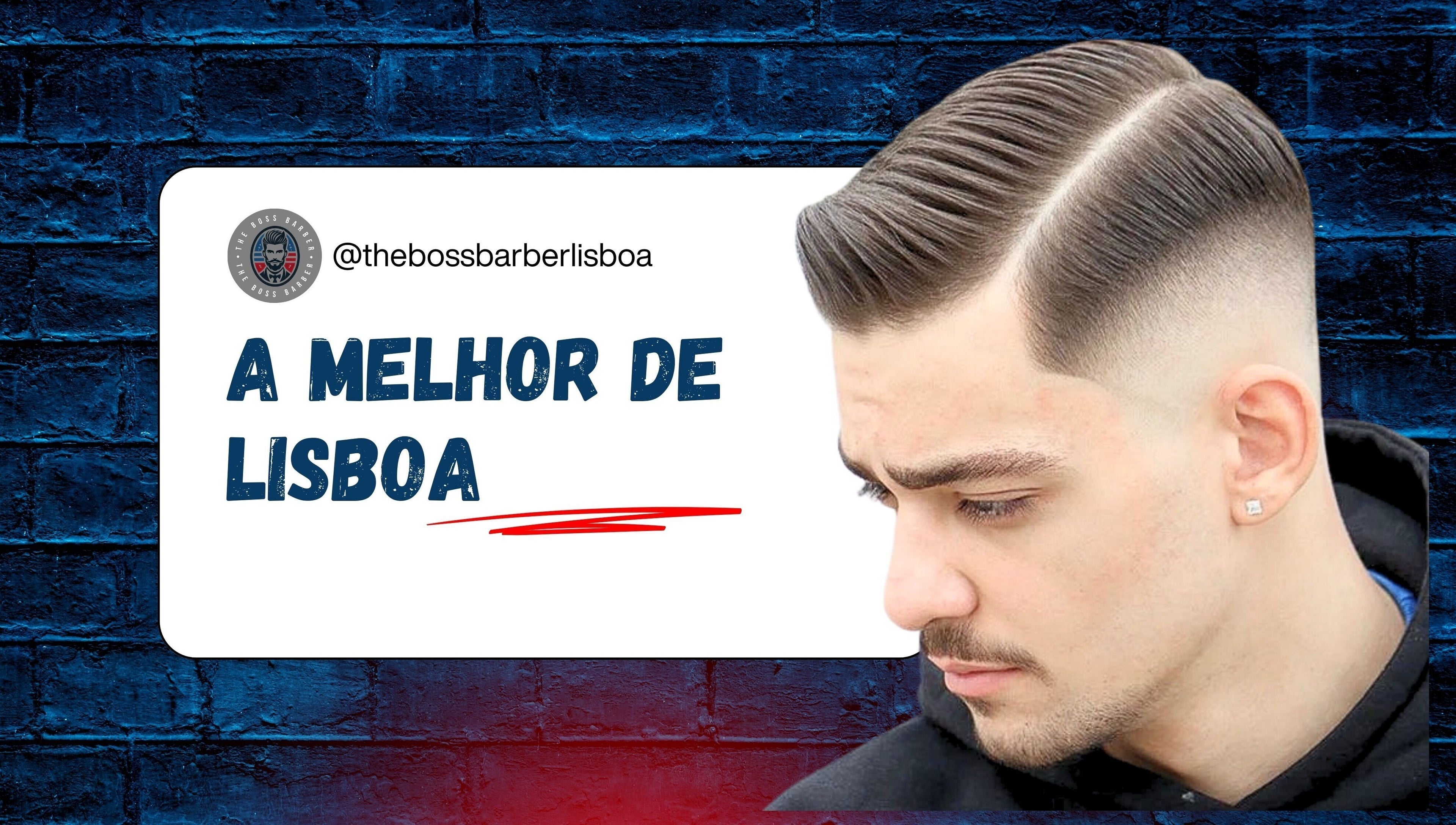 Corte de cabelo moderno no THE BOSS BARBER | Barbearia Premium, Lisboa, Lisboa, PT.