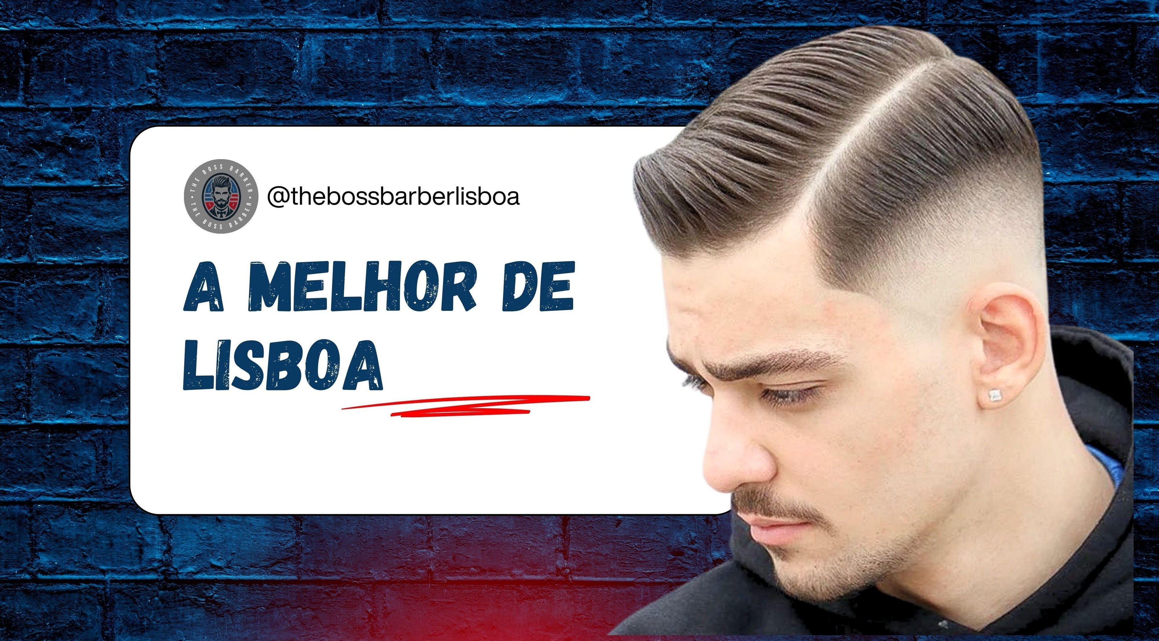 Corte de cabelo moderno no THE BOSS BARBER | Barbearia Premium, Lisboa, Lisboa, PT.