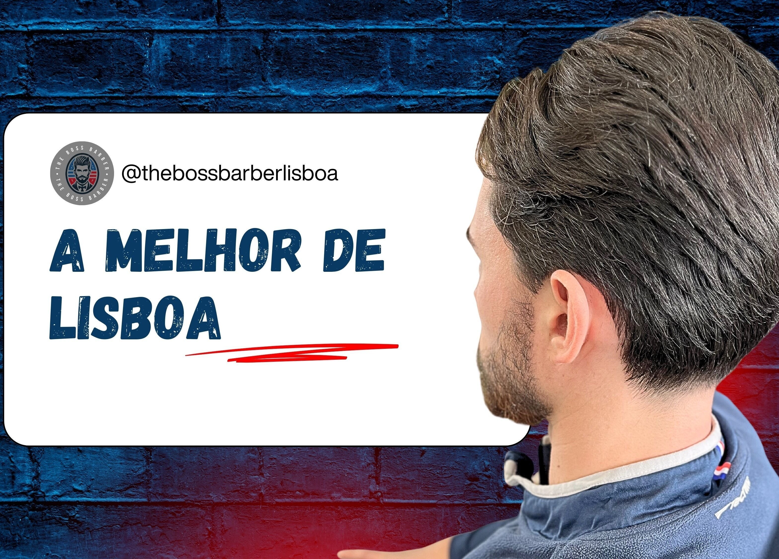 Homem com corte impecável na THE BOSS BARBER | Barbearia Premium, Lisboa, Lisboa, PT.