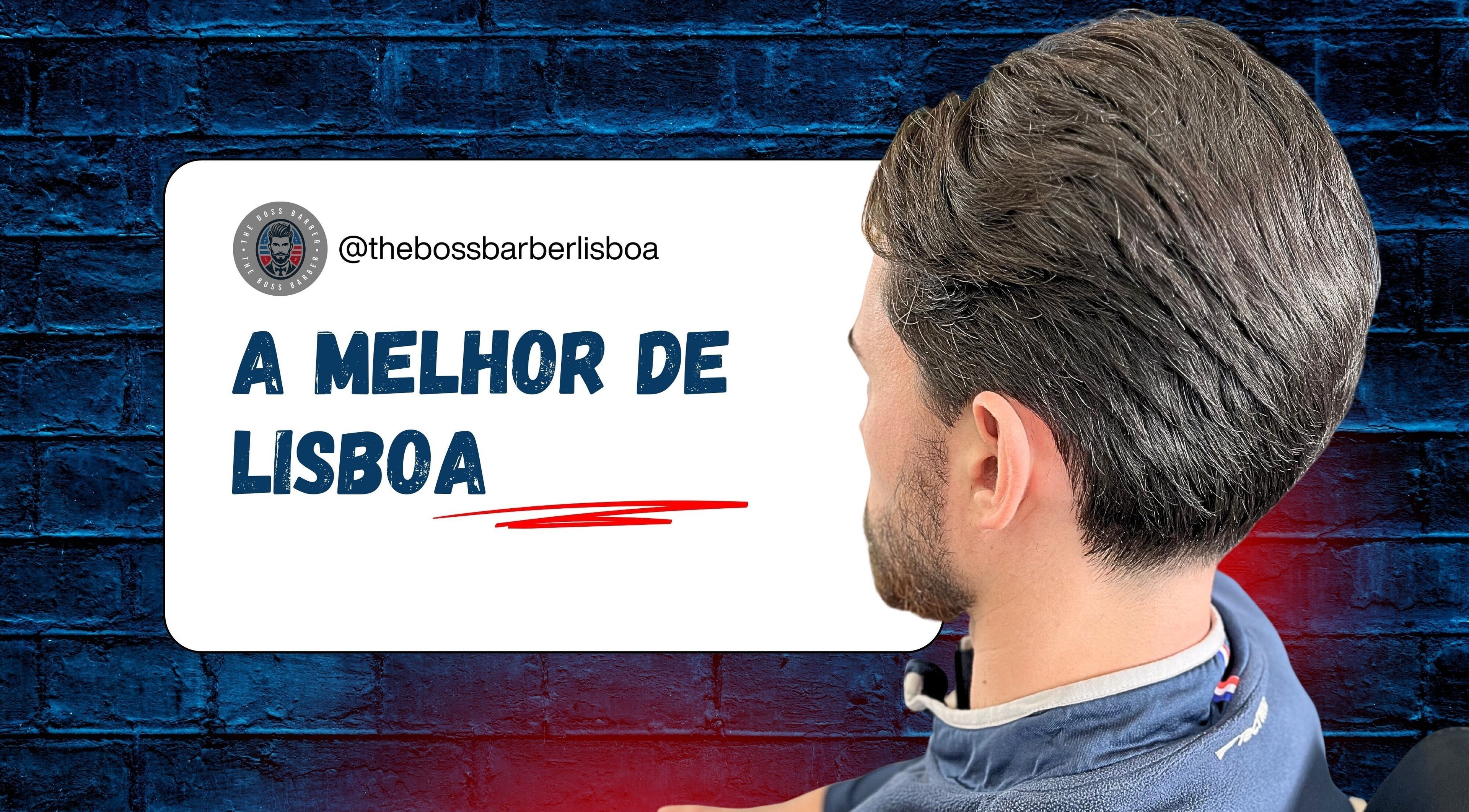 Homem com corte impecável na THE BOSS BARBER | Barbearia Premium, Lisboa, Lisboa, PT.
