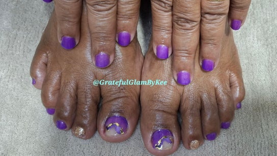 Grateful Glam Pedicure By Kee