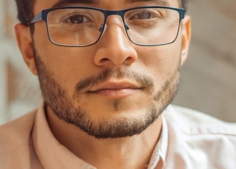 Rosto de um psicólogo na clínica Iago Nóbrega - Psychologist em Dublin, IE.