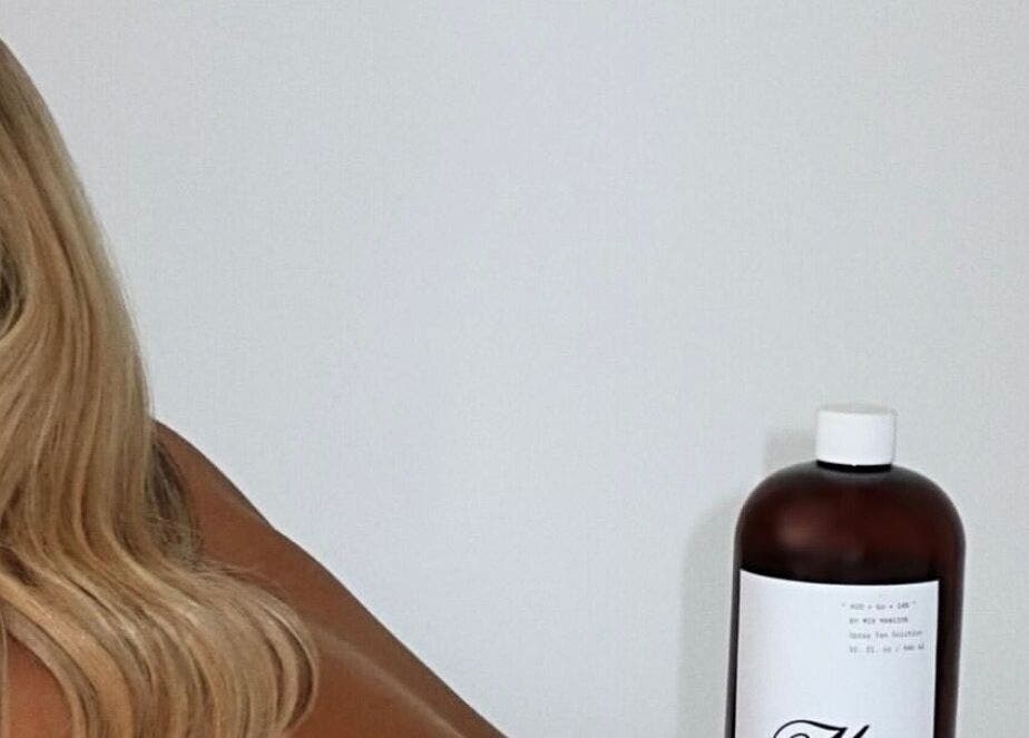 Golden Sundays salon product display in Vancouver, British Columbia, CA featuring hair care essentials.