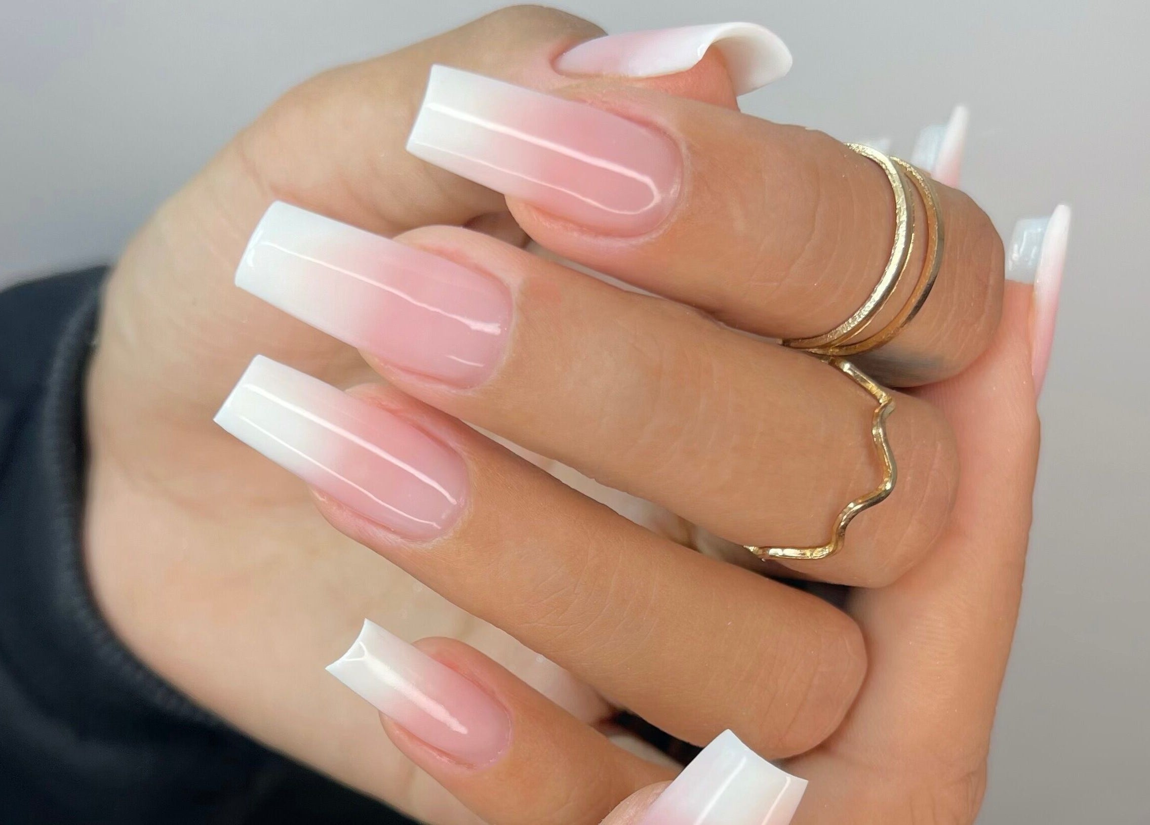 Stylish acrylic nails at Natalia Bernardes, Ilford, England, GB. Perfect for any occasion.