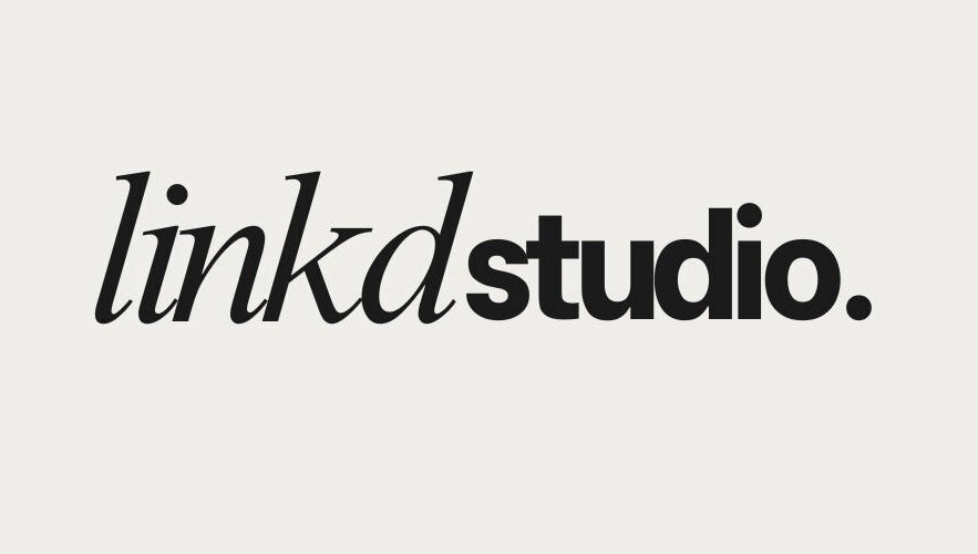 LINKD Studio logo at Hamilton, Scotland, GB featuring sleek, modern design.